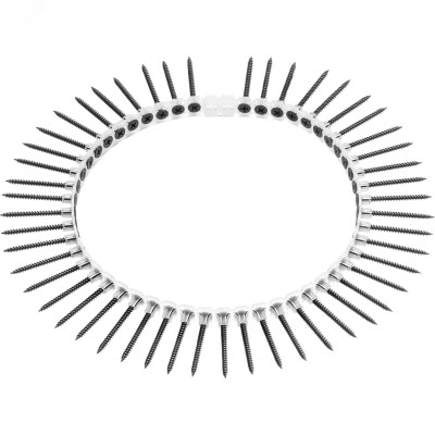 Саморезы в ленте ГКЛ-металл 3,5х45 (1000 шт)