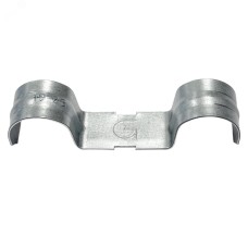 Скоба металлическая однолапковая двойная СМОД 19-20 б/о оцин. (50 шт/уп)