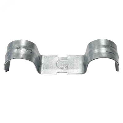 Скоба металлическая однолапковая двойная СМОД 19-20 б/о оцин. (50 шт/уп)