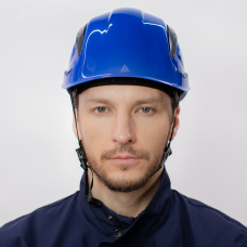 Каска защитная строительная GRANITE WIND цвет Синий