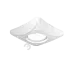 Светильник Gauss Gypsum Exclusive GY016 белый, Gu5.3 1/24