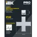 Светильник LED X-образный 1010 12Вт 6500К 180х180мм бел