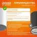 LED светильник накладной HD030 12W (белый/белый) 3000K 79x100мм, 1/10