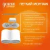 Светильник Gauss Overhead накладной двойной цилиндр 24W 1600lm 3000K 170-240V IP20 180*100мм белый LED 1/10
