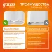 Светильник Gauss Overhead накладной двойной цилиндр 24W 1600lm 3000K 170-240V IP20 180*100мм белый LED 1/10
