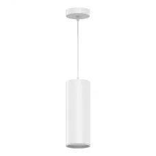 Светильник Gauss Overhead подвесной цилиндр 12W 920lm 4100K 170-240V IP20 79*200мм белый LED 1/10