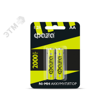 Акк.          ФАZА AA 2000мАч Ni-MH  BL-2