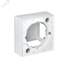 Коробка ATLASDESIGN для наружного монтажа белый