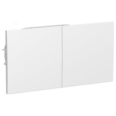 ATLASDESIGN РОЗЕТКА двойн. с заземл.со штор.со сдвиж. крышк, 16А, в сборе, ЛОТОС