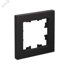 Рамка однопостовая ATLASDESIGN карбон