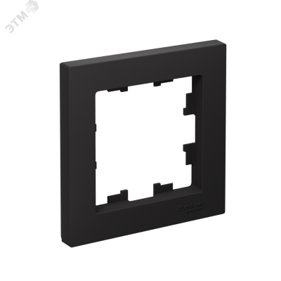 Рамка однопостовая ATLASDESIGN карбон