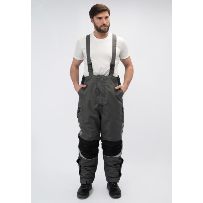 Полукомбинезон утепленный Iceberg, цвет серый размер M