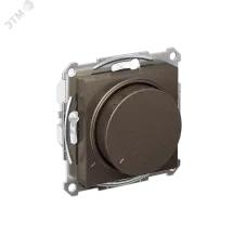 ATLASDESIGN СВЕТОРЕГУЛЯТОР (диммер) повор-нажим, LED, RC, 400Вт, мех., МОККО