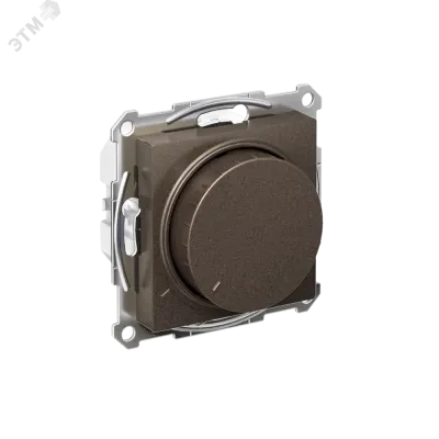ATLASDESIGN СВЕТОРЕГУЛЯТОР (диммер) повор-нажим, LED, RC, 400Вт, мех., МОККО