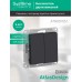 Выключатель двухклавишный ATLASDESIGN схема 5 10АХ механизм карбон