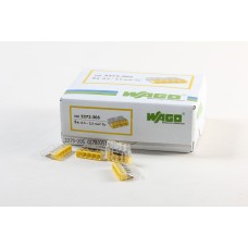 Клемма 5x2.5мм желтая/прозрачная