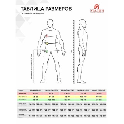 Костюм утеплённый мужской ФОРМУЛА с СОП, c полукомбинезоном темно-серый, 64-66, 120-124, 170-176