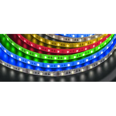 Лента светодиодная 7.2Вт/м 12В RGB IP20 30LED/м NLS-5050 5м