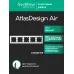 ATLASDESIGN AIR 5-постовая РАМКА, БЕЛЫЙ/дымчатый черный