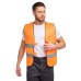 Жилет сигнальный арт. J02 цв. оранжевый флуоресцентный р. 3XL 120-124/170-188
