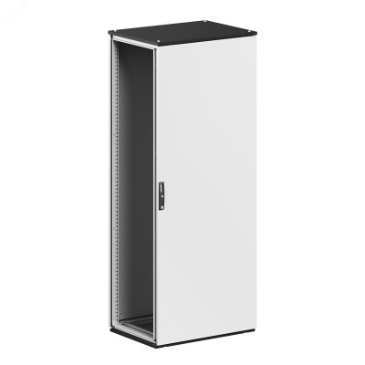 Комплект напольного корпуса CQE N с одностворчатой дверью и с задней панелью 2000x1000x400 мм RAM block