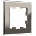BRITE Рамка 1 пост РУ-1-2-БрД стекло дымчатый BRITE Рамка 1 пост РУ-1-2-БрД стекло дымчатый
