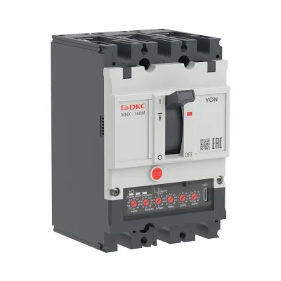 Выключатель автоматический YON pro MNX160M 3P 160 A 100 kA при AC415V расцепитель ETS