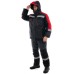 Костюм зима Юкон-Мембрана ЮБ-1, брюки, т.сер/чёрн/красн, 48-50/170-176