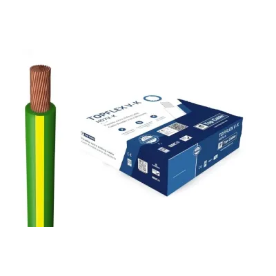 TOPFLEX V-K H07V-K 1*1.5 (желто-зеленый)