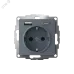 ATLASDESIGN РОЗЕТКА 16А c 2 USB A+C, 5В/2,4А/3,0А, 2х5В/1,5А, механизм, ГРИФЕЛЬ