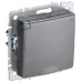 BRITE Розетка с заземлением с защитными шторками и крышкой 16А IP44 РСбш10-3-44-БрС сталь BRITE Розетка с заземлением с защитными шторками и крышкой 16А IP44 РСбш10-3-44-БрС сталь