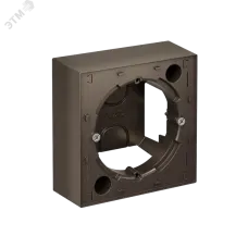 Коробка ATLASDESIGN для наружного монтажа мокко