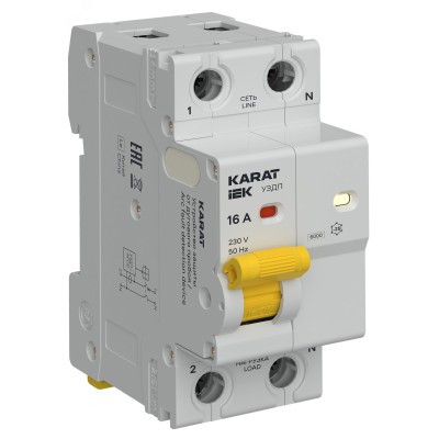 Устройство защиты от дугового пробоя 1P+N 16A