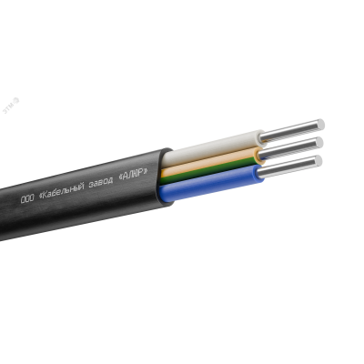 Кабель АВВГ-П 3х4,0 ок(N,РЕ)-0,66 Ч, бух