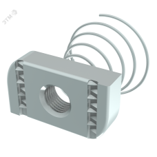 STRUT-гайка с конусной пружиной М8