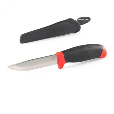 Нож универсальный KF-01 серия ПРАКТИК с фиксированным лезвием из нержавеющей стали