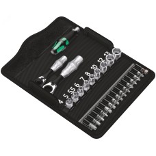 Набор инструментов включающий 2 трещотки биты головки и ручку-держатель 27 предметов. Набор Kraftform Kompakt Zyklop Mini 2