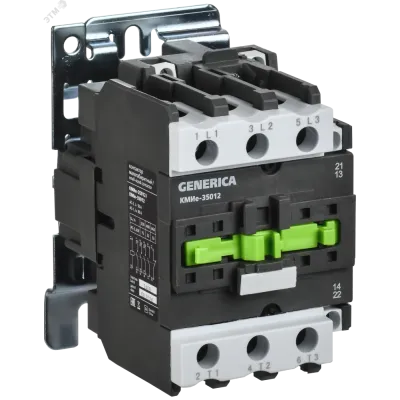 Контактор КМИе-35012 50А 110В/АС3 1NO 1NC GENERICA
