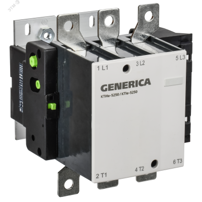 Контактор КТИе-5250 250А 230В/АС3 GENERICA