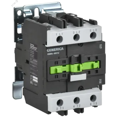 Контактор КМИе-48012 80А 400В/АС3 1NO 1NC GENERICA