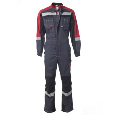 Комбинезон Спрут-ФОРМУЛА тёмно-серый с красным и черным, р-р 60-62 120-124/182-188