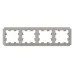 ATLASDESIGN ANTIQUE 4-постовая рамка, универсальная, ШАМПАНЬ ATLASDESIGN ANTIQUE 4-постовая рамка, универсальная, ШАМПАНЬ