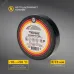 Изолента ПВХ KRANZ 0.13х15 мм, 25 м, черная