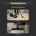Пылесос строительный KR15, 1200Вт, 15л, 4м