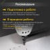 Пистолет гвоздезабивной газовый монтажный GN100, 100Дж, длина гвоздей 15-40мм, диаметр 2,7-3мм