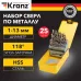 Набор сверл по металлу 1-13 мм (через 0,5 мм) сталь HSS, цилиндрический хвостовик, металлический кейс, 25 шт.