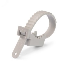 Крепеж ремешковый КР 16 (сер) (100шт)