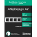 ATLASDESIGN AIR 4-постовая РАМКА, БЕЛЫЙ/дымчатый черный
