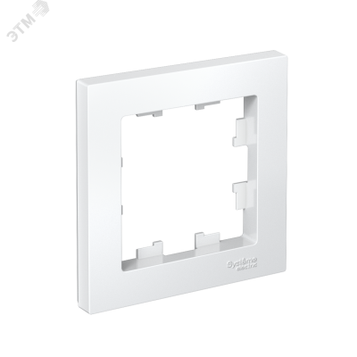 Рамка однопостовая ATLASDESIGN белый