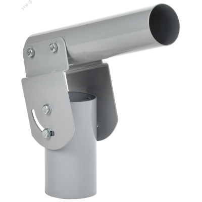 Кронштейн КР-3 D 48 L 230 на трубу регулируемый угол серый